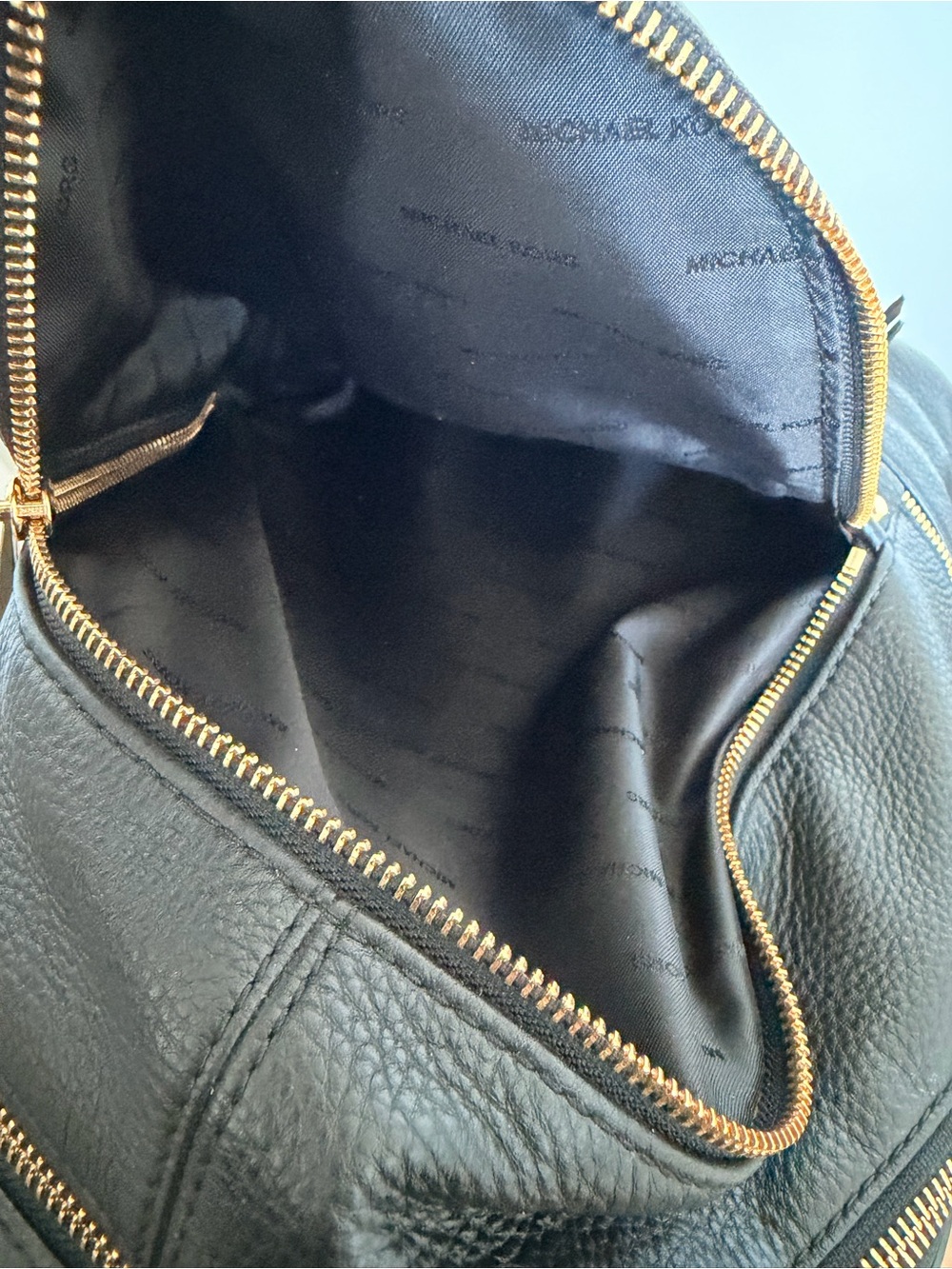 MICHAEL KORS Rhea Small Leather Backpack - Picture 9 of 12